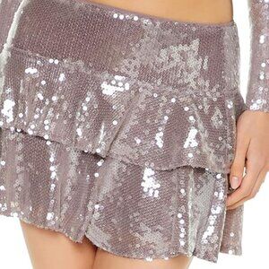 Forever 21 Women's Layer Sequin Skirt